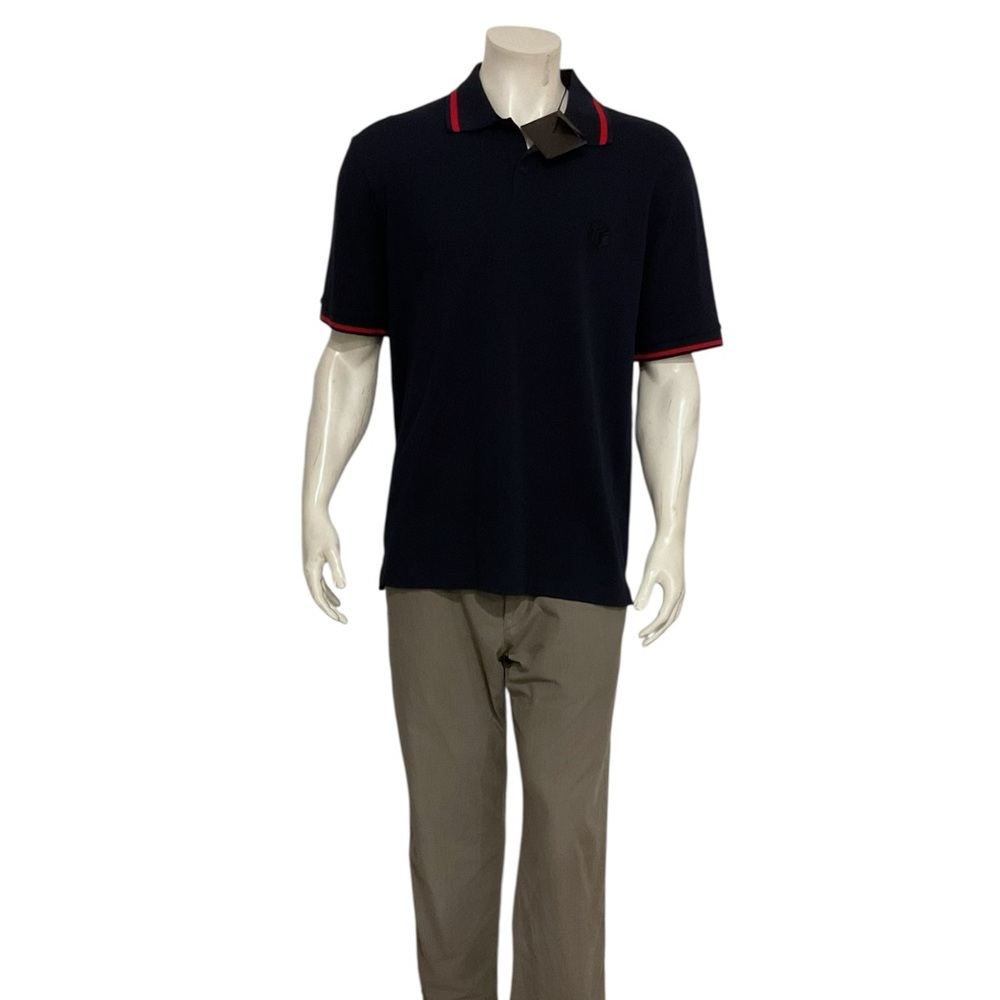MCM Men’s Navy Blue Polo Shirt